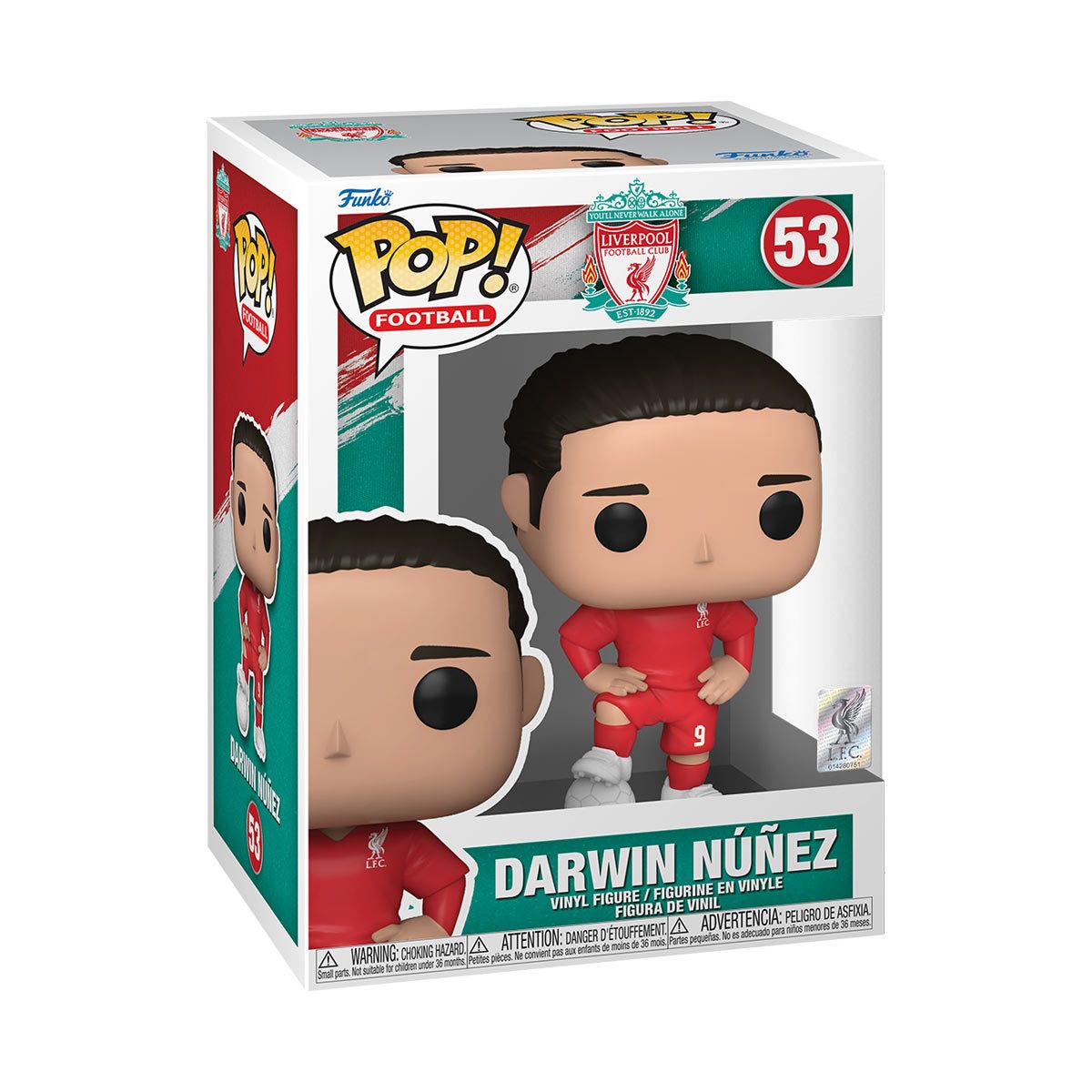 Funko Pop Football: Liverpool - Darwin Nunez