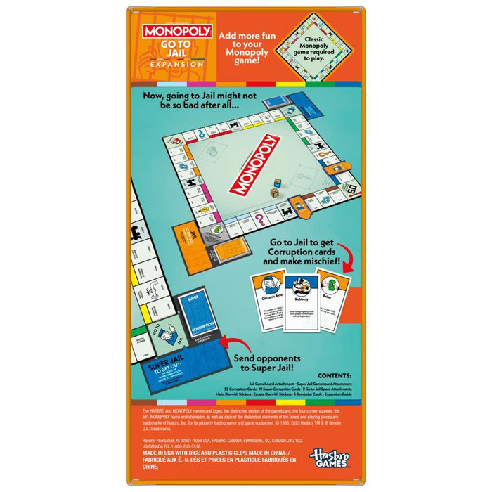 Hasbro Gaming: Monopoly Expansion Ve A La Carcel