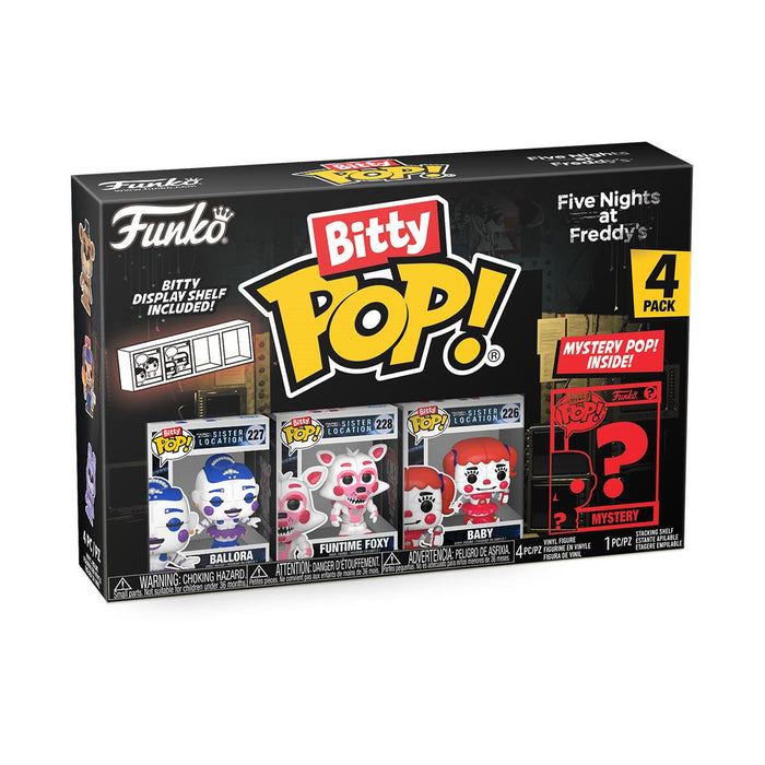 Funko Bitty Pop: Five Nights At Freddys - Ballora 4 Pack