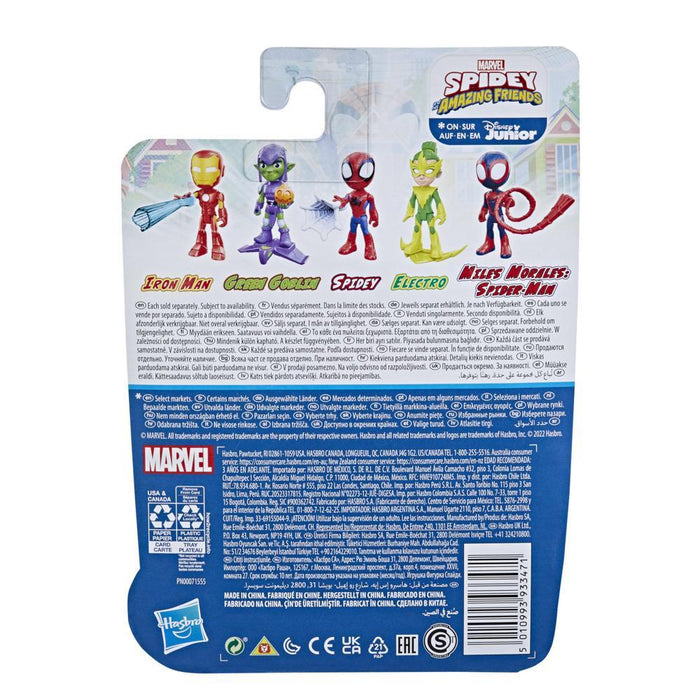 Marvel Spidey And His Amazing Friends: Iron Man Figura 10 Cm