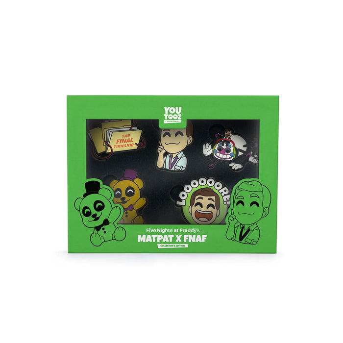 Youtooz Pin: MatPat X FNAF - Pin Set