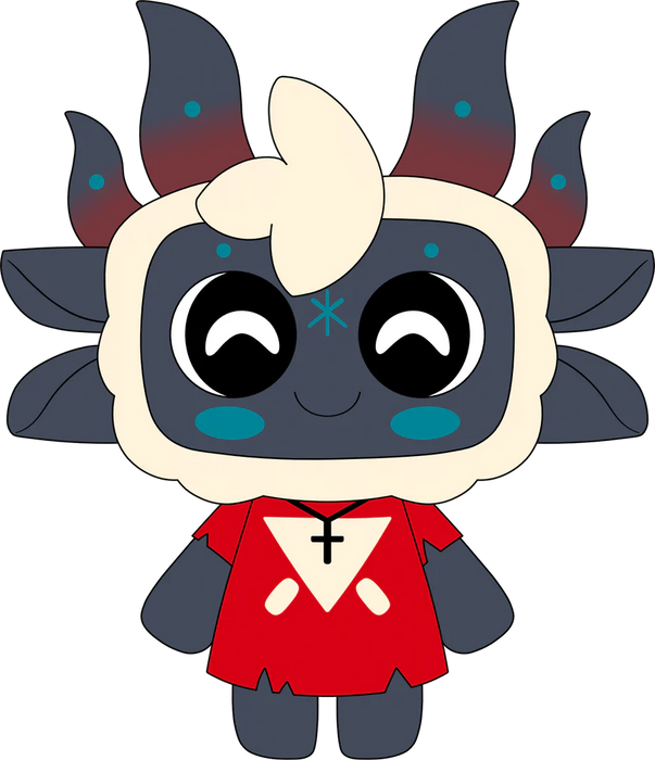 Youtooz Plush: Cult Of The Lamb - YNGYA Follower Peluche 9 pulgadas