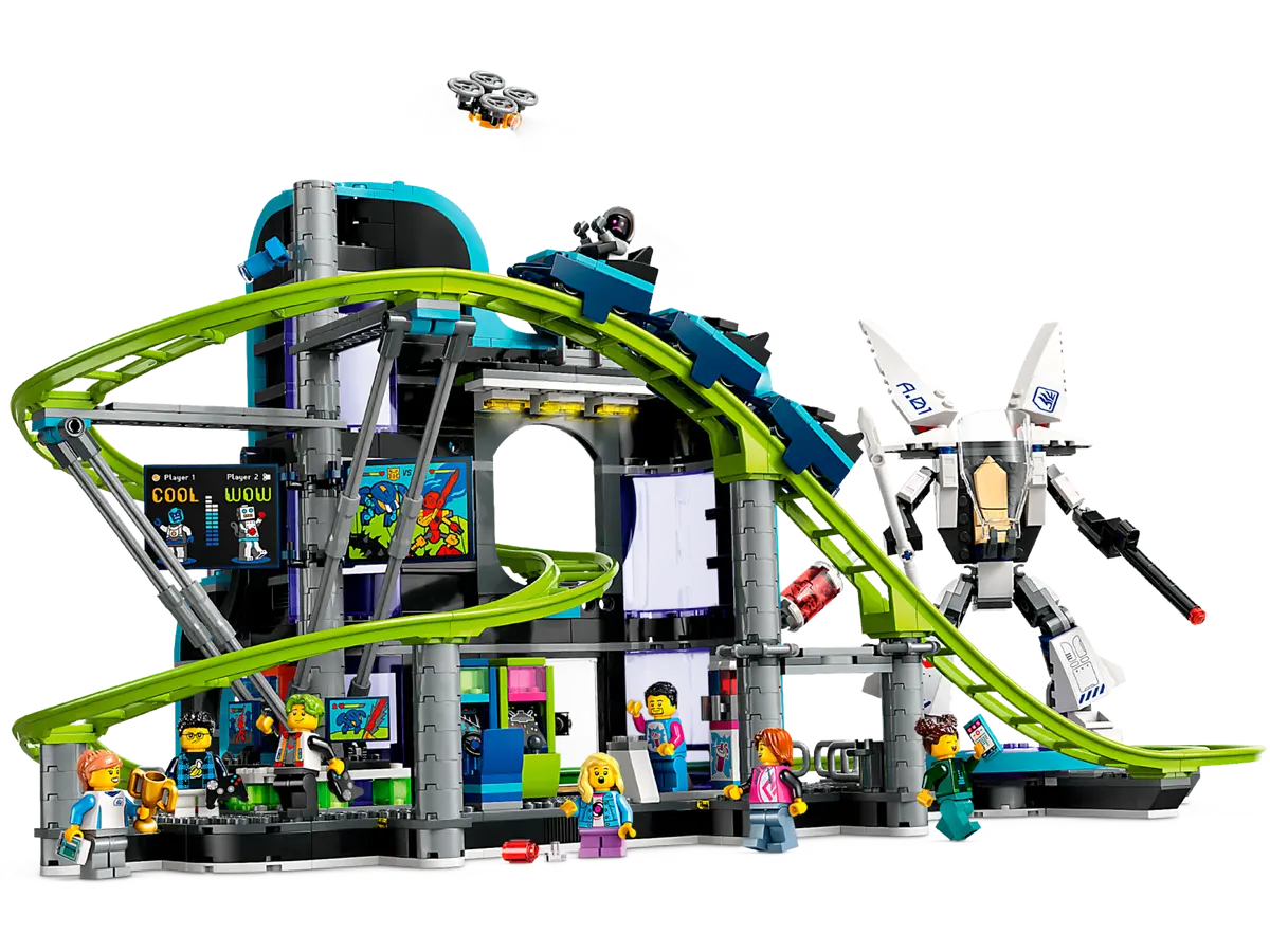 LEGO My City Montana Rusa de Robot World 60421 Distrito Max