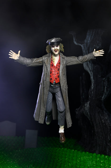 NECA Figura de Accion Ultimate: Beetlejuice - Tour Guide The Bio-Exorcist 7 Pulgadas