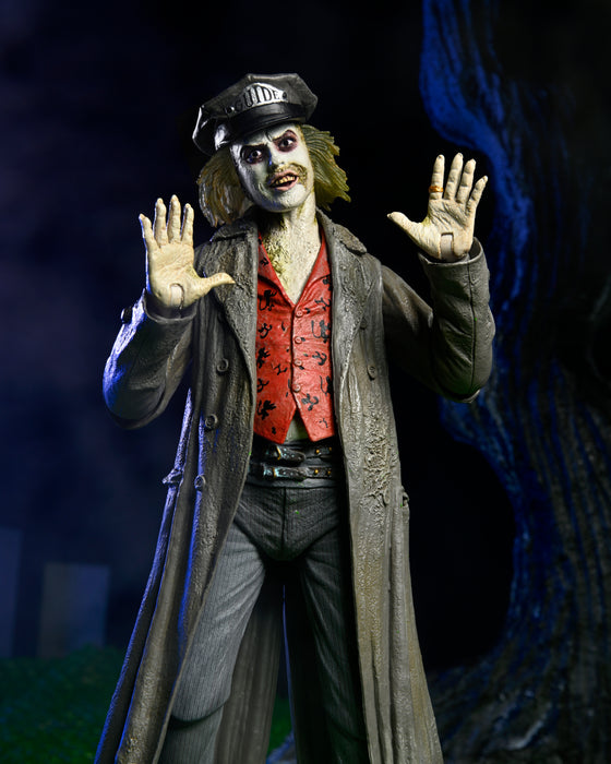 NECA Figura de Accion Ultimate: Beetlejuice - Tour Guide The Bio-Exorcist 7 Pulgadas