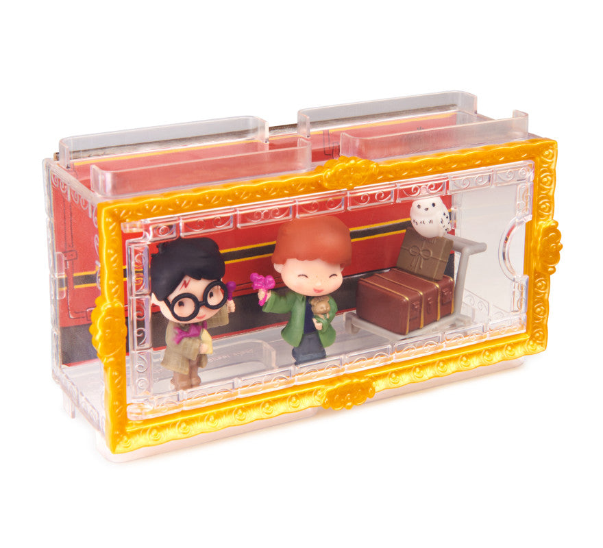 Wizarding World: Harry Potter - Multipack Micro Magical Moments Harry, Ron Y Hedwig Anden 9 3/4