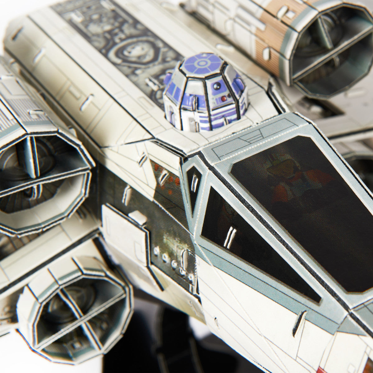 4D Puzzles: Star Wars - Caza Estelar X Wing Rompecabezas 4D