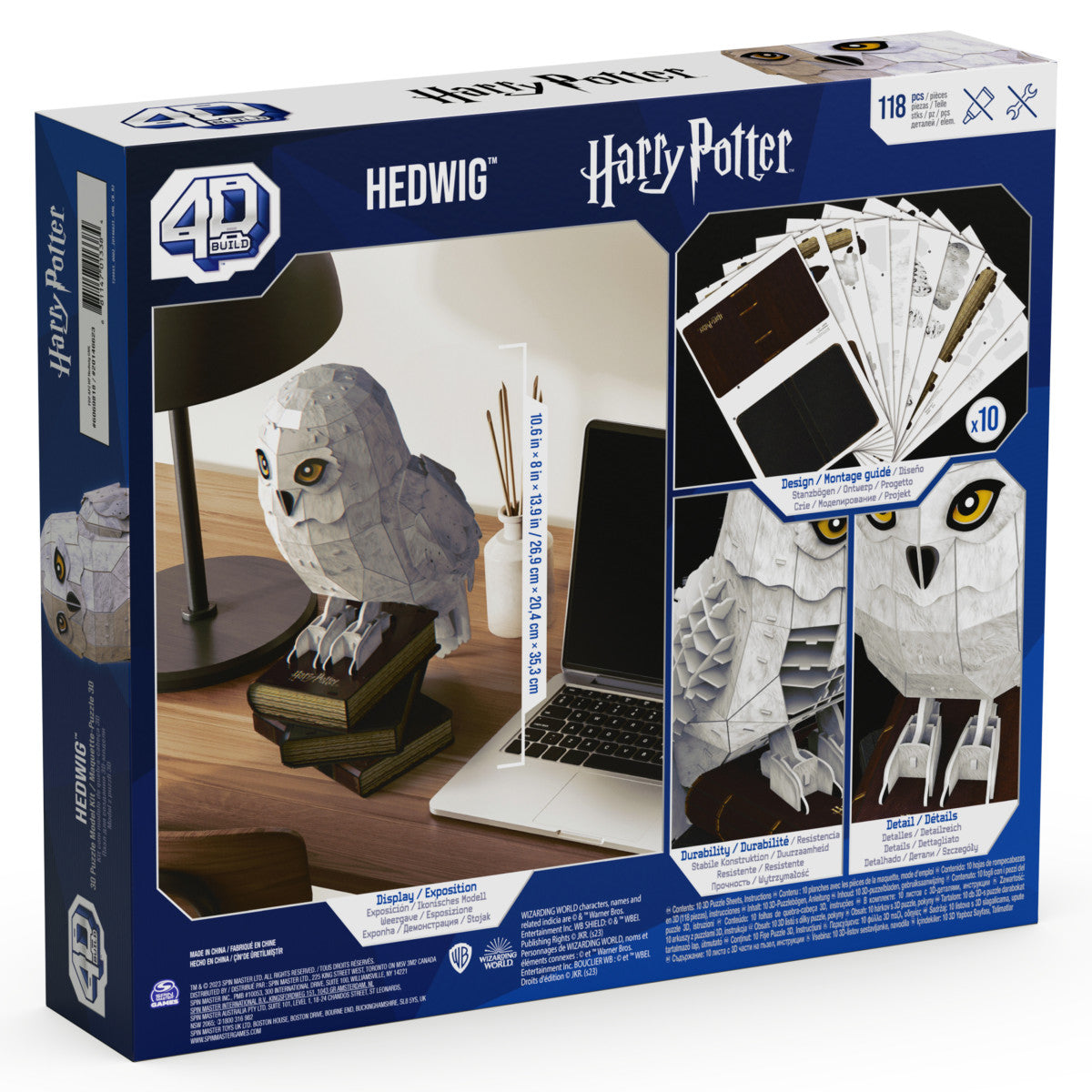 4D Puzzles: Harry Potter - Hedwig Rompecabezas 4D