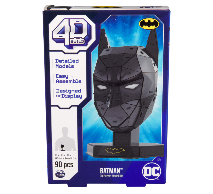 4D Puzzles: Dc Batman - Casco de Batman Rompecabezas 4D