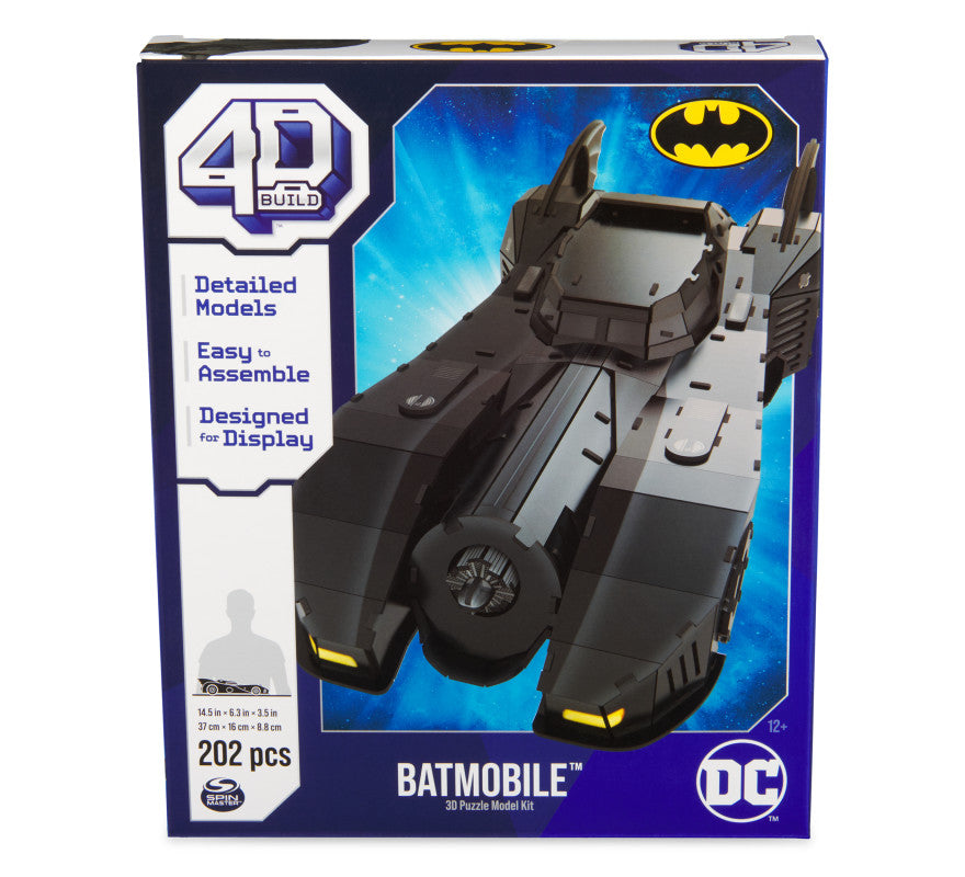 4D Puzzles: Dc Batman - Batimovil Rompecabezas 4D