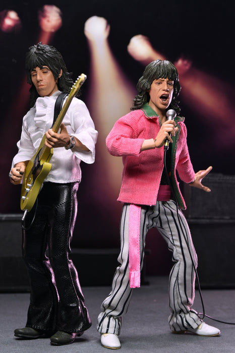 NECA Figura de Accion Vestida: The Rolling Stones - Mick Jagger 1975 8 Pulgadas