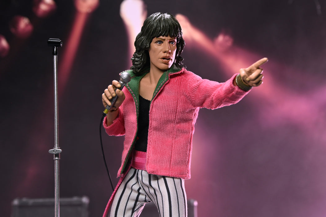 NECA Figura de Accion Vestida: The Rolling Stones - Mick Jagger 1975 8 Pulgadas