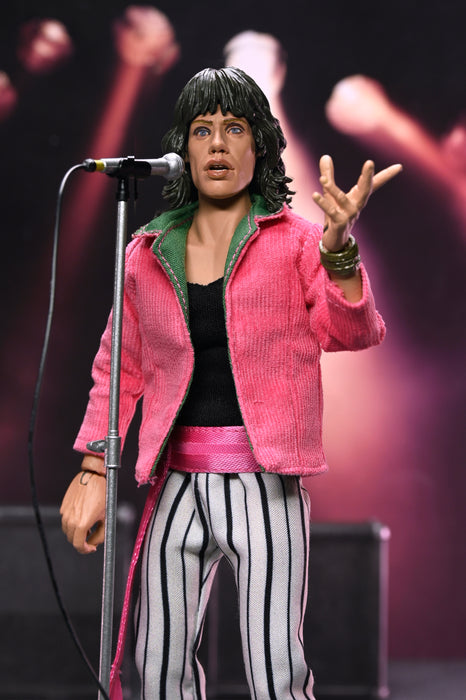 NECA Figura de Accion Vestida: The Rolling Stones - Mick Jagger 1975 8 Pulgadas