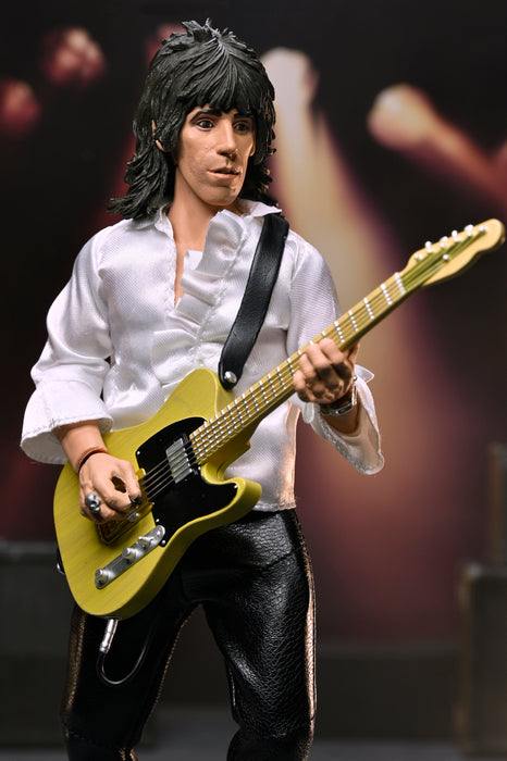 NECA Figura de Accion Vestida: The Rolling Stones - Keith Richards 1975 8 Pulgadas
