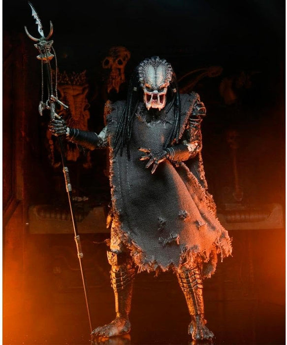 NECA Figura de Accion Ultimate: Depredador 2 - Depredador Shaman 7 Pulgadas