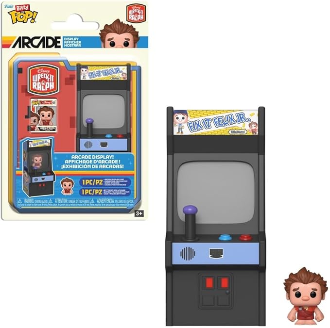 Funko Bitty Arcade Cabinet: Ralph el Demoledor - Ralph