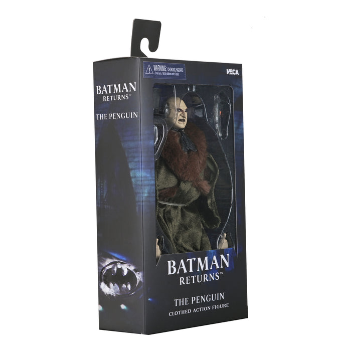NECA Figura de Accion Vestida: DC Batman Returns 1992 - Pinguino 8 Pulgadas