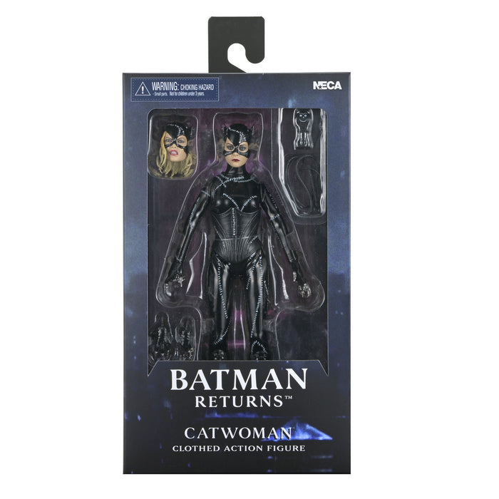 NECA Figura de Accion Vestida: DC Batman Returns 1992 - Catwoman 8 Pulgadas