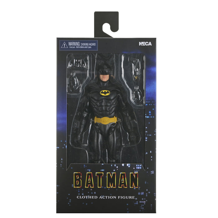 NECA Figura de Accion Vestida: DC Batman 1989 - Batman 8 Pulgadas