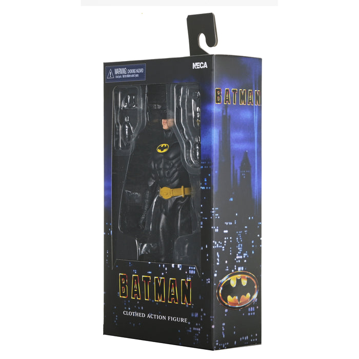 NECA Figura de Accion Vestida: DC Batman 1989 - Batman 8 Pulgadas