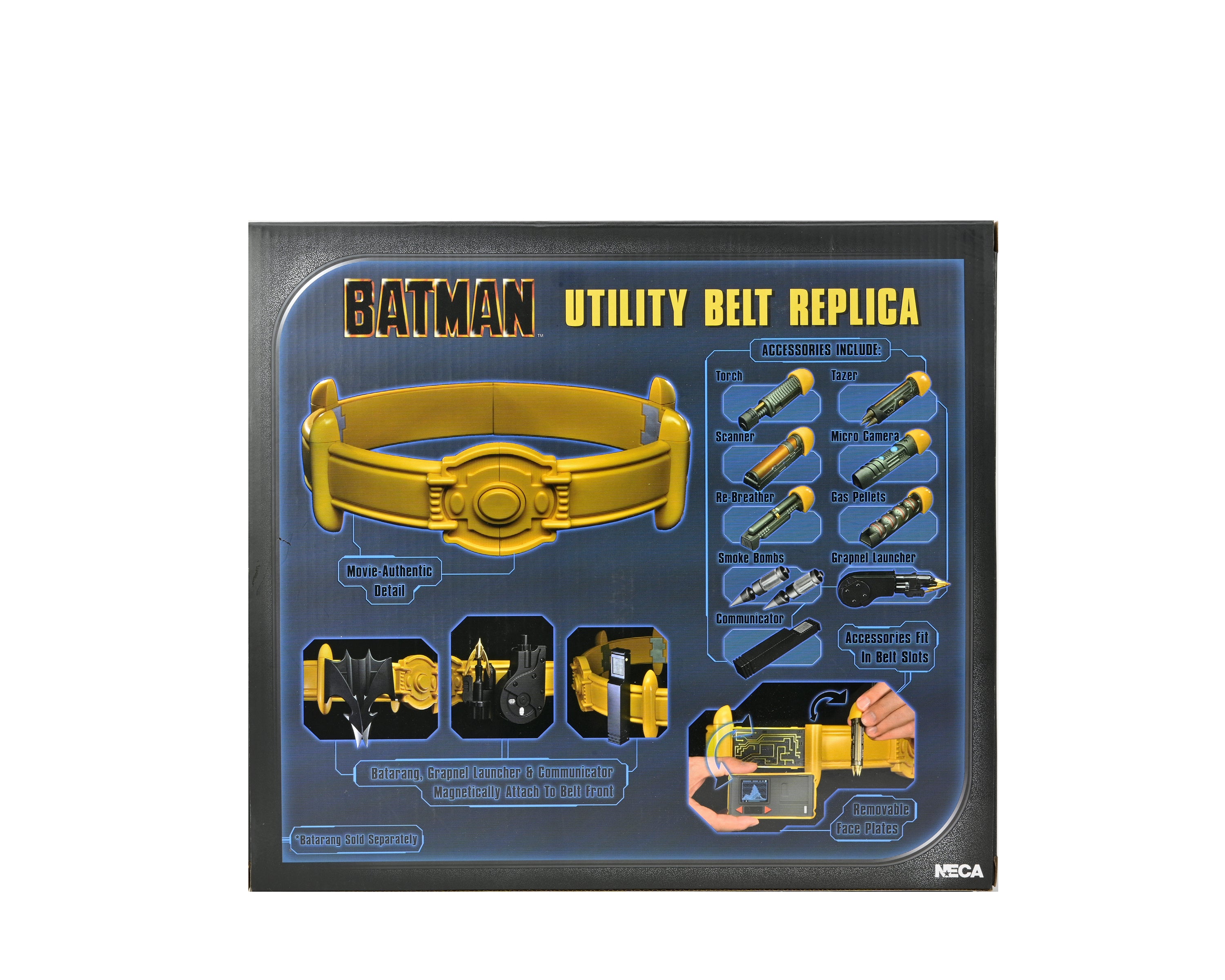NECA Prop Replica: Batman 1989 - Cinturon De Batman Replica 1/1