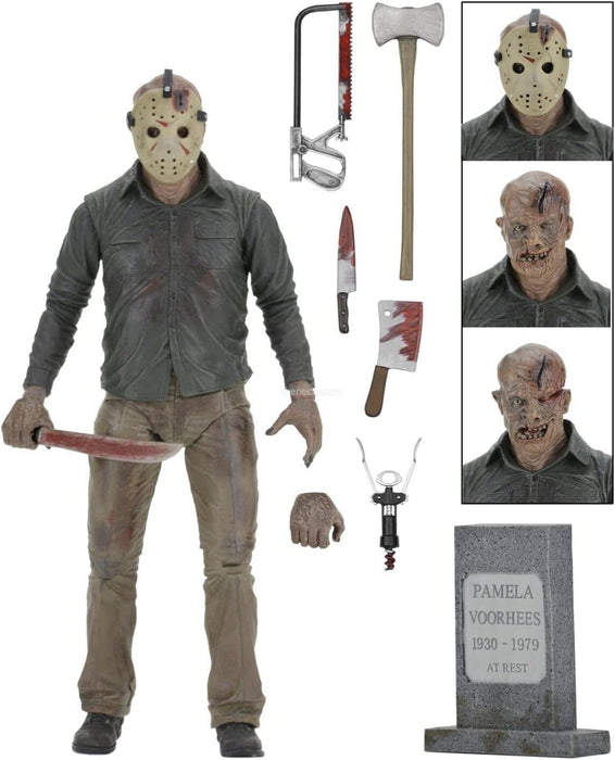 NECA Figura de Accion Ultimate: Viernes 13 - Parte 4 Jason 7 Pulgadas