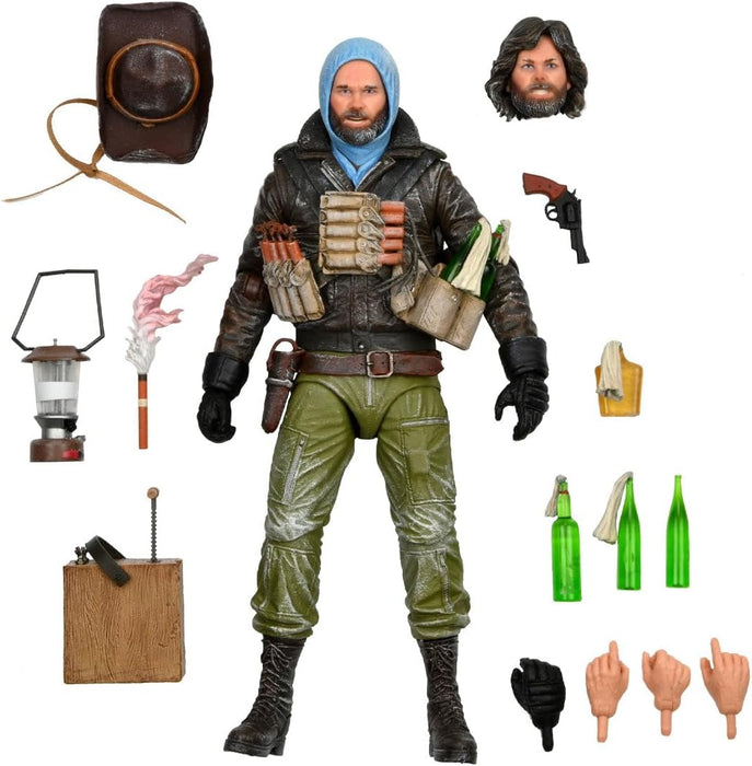 NECA Figura de Accion Ultimate: The Thing - MacReady v.3 Last Stand 7 Pulgadas