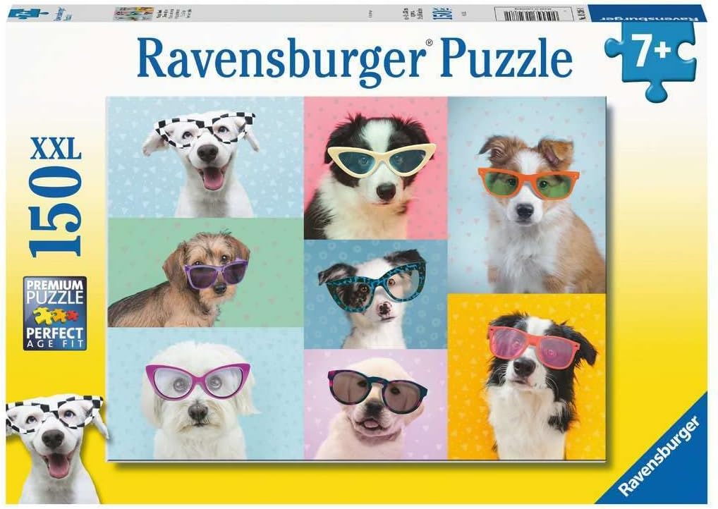 Ravensburger Rompecabezas: Perros Graciosos 150 piezas