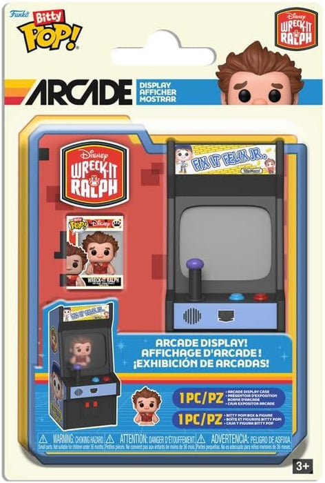 Funko Bitty Arcade Cabinet: Ralph el Demoledor - Ralph