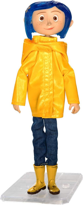 NECA Figura Articulada: Coraline - Coraline con Impermeable