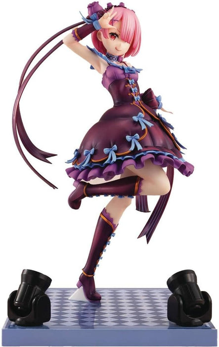 Kadokawa Scale Figure: Re Zero Starting Life In Another World - Ram Cumpleaños 2021 Escala 1/7