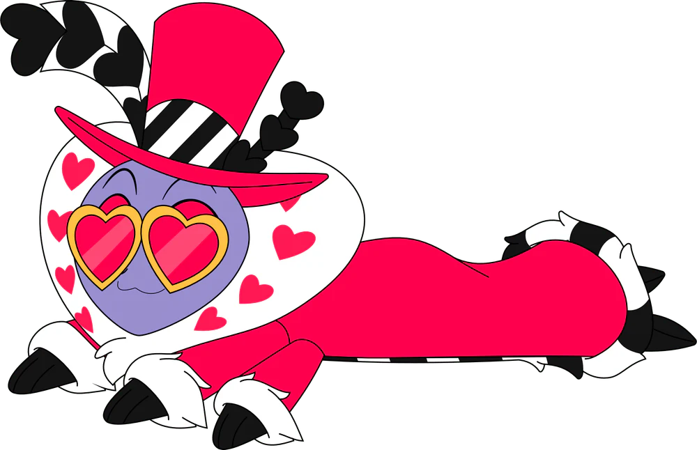 Youtooz Plush Weighted: Hazbin Hotel - Valentino Peluche 16 Pulgadas