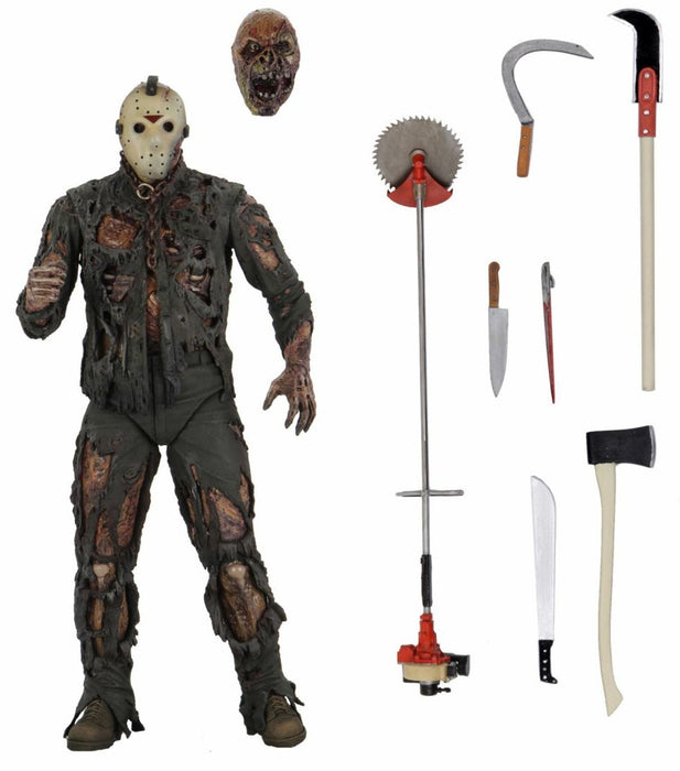 NECA Figura de Accion Ultimate: Viernes 13 Parte 7 - Jason Nueva Sangre 7 Pulgadas