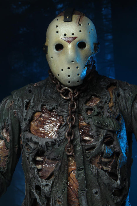 NECA Figura de Accion Ultimate: Viernes 13 Parte 7 - Jason Nueva Sangre 7 Pulgadas
