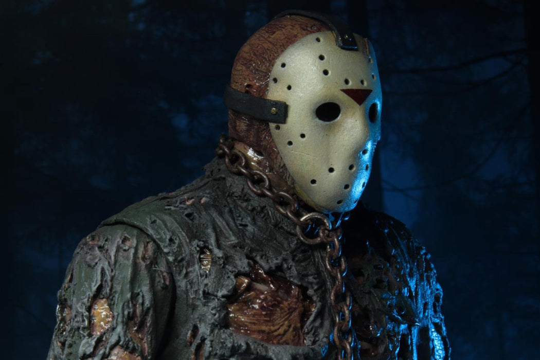NECA Figura de Accion Ultimate: Viernes 13 Parte 7 - Jason Nueva Sangre 7 Pulgadas