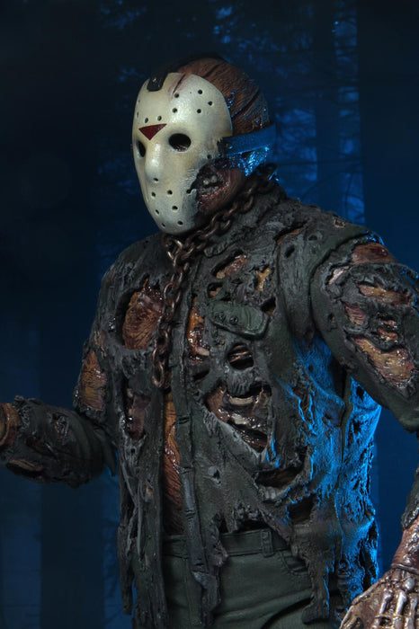 NECA Figura de Accion Ultimate: Viernes 13 Parte 7 - Jason Nueva Sangre 7 Pulgadas