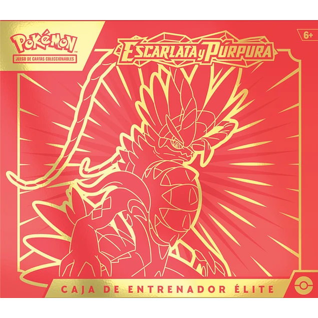Pokemon TCG Scarlet & Violet Elite Trainer Box Koraidon o Miraidon en