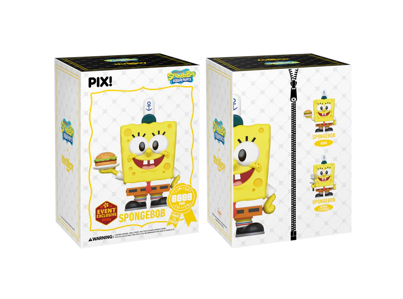 Thrilljoy PIX: Bob Esponja - Bob Esponja con Cangreburger