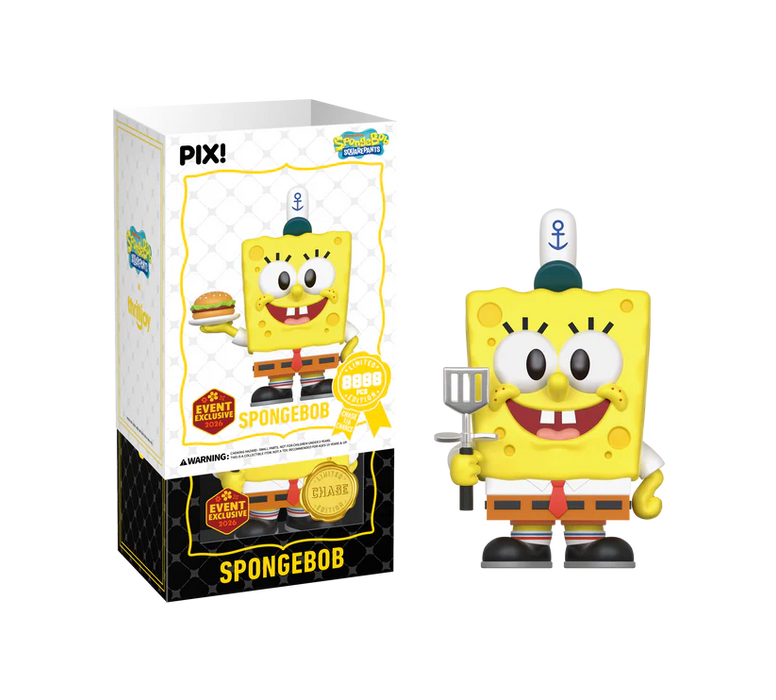 Thrilljoy PIX: Bob Esponja - Bob Esponja con Cangreburger