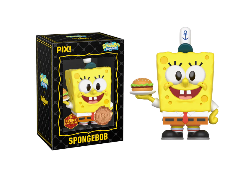Thrilljoy PIX: Bob Esponja - Bob Esponja con Cangreburger