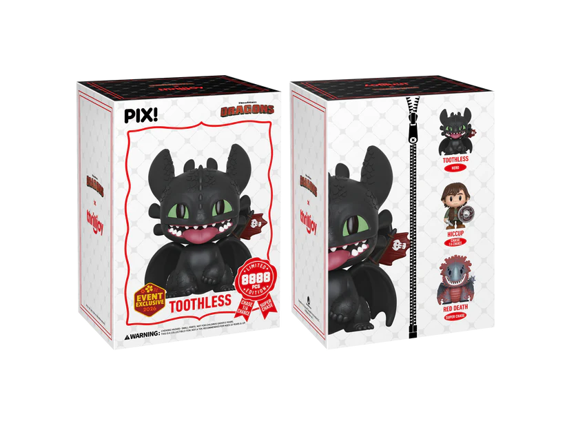 Thrilljoy PIX: Como entrenar a tu Dragon - Chimuelo sonriendo