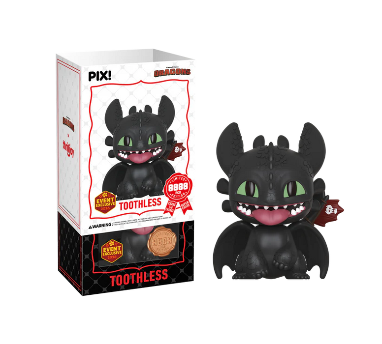 Thrilljoy PIX: Como entrenar a tu Dragon - Chimuelo sonriendo