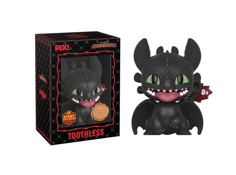 Thrilljoy PIX: Como entrenar a tu Dragon - Chimuelo sonriendo