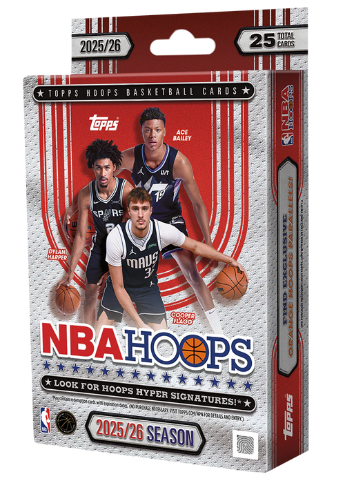 Topps: NBA Hoops Basketball 25/26 - Hanger Pack