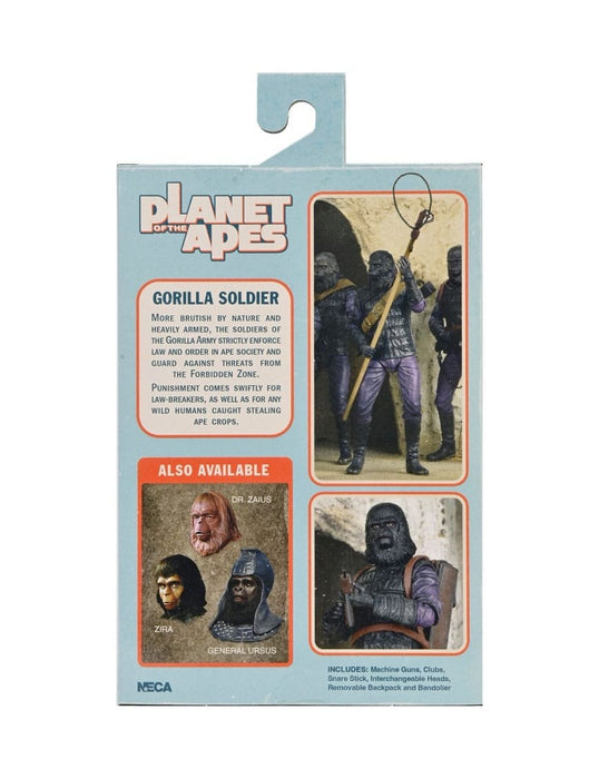 NECA Figura de Accion Ultimate: Planet of the Apes - Gorilla Soldier  7 Pulgadas