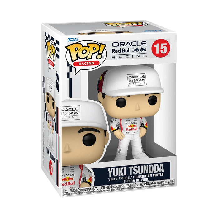 Funko Pop Racing: Oracle Red Bull Racing - Yuki Tsunoda — Distrito Max