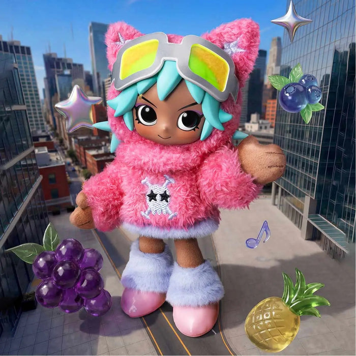 POP MART: Peach Riot Fruit Punch Series - Plush Doll Pendant - Frankie
