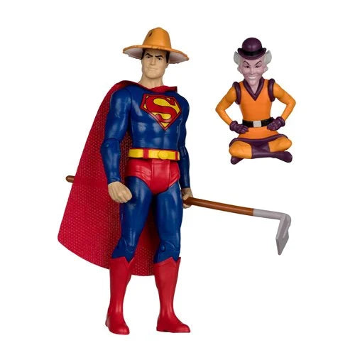 Mcfarlane Dc Retro: Super Friends - Superman Granjero Y Mr. Mxyzptlk 6 Pulgadas