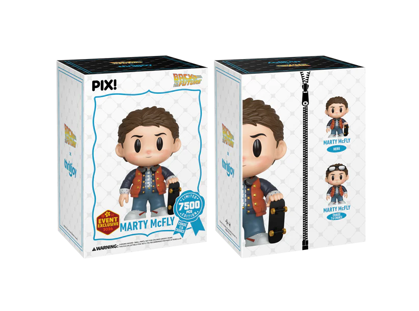 Thrilljoy PIX: Volver al Futuro - Marty McFly con patineta