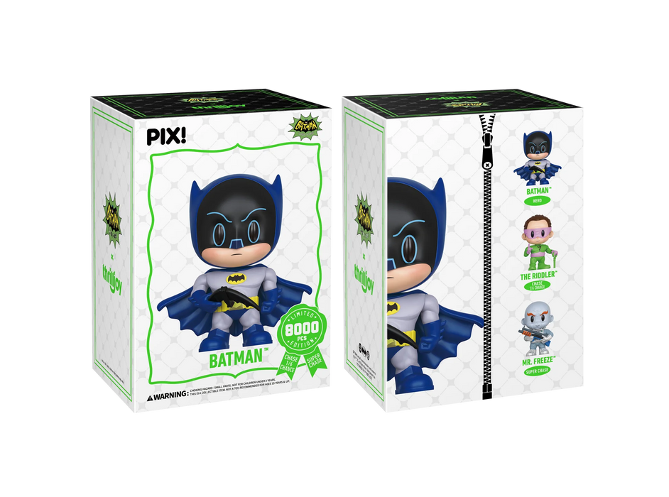 Thrilljoy PIX: Batman 66 - Batman con capa y batarang
